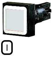Кнопка с фиксацией Q18DR-WS бел. 0 | Код. 86243 | EATON